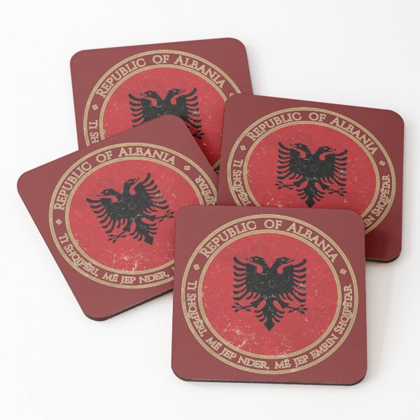 Item preview, Vintage Republic of Albania Europe European Flag designed and sold by DragonXX.