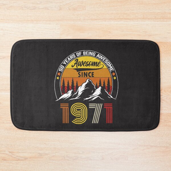 Item preview, Vintage 1971 50th Birthday Tee designed and sold by Bodyguard69.