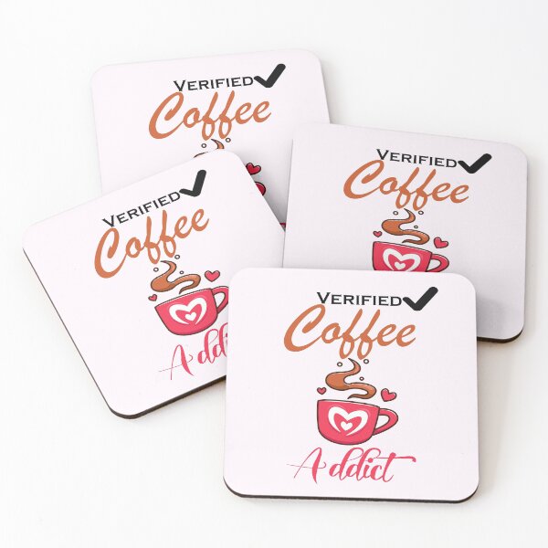 Item preview, Verified Coffee Addict - coffee lover designed and sold by medchb.