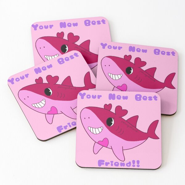 Item preview, Best Friend Sharky designed and sold by percyshark.