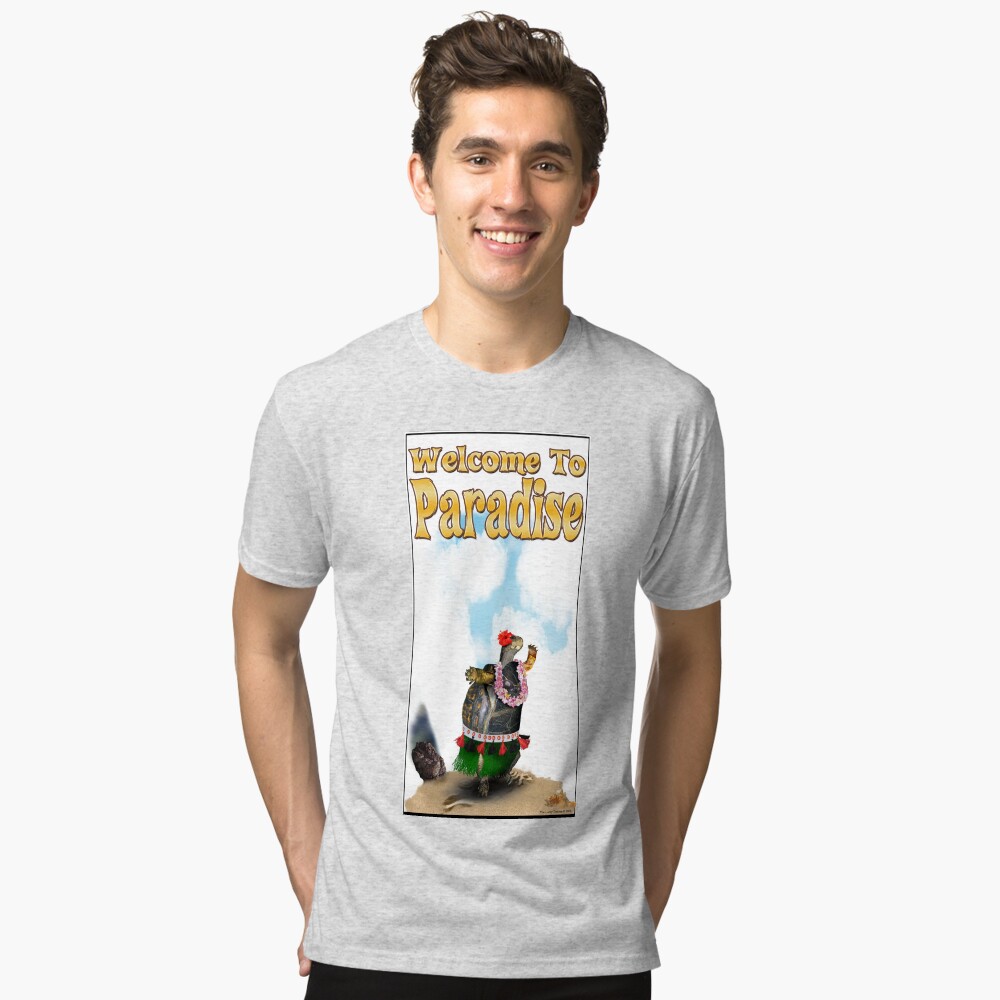 Item preview, Tri-blend T-Shirt designed and sold by LuckyTortoise.