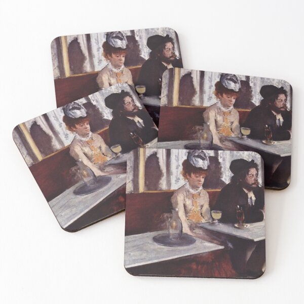 Item preview, Absenta - Edgar Degas - c1876 designed and sold by CrankyOldDude.