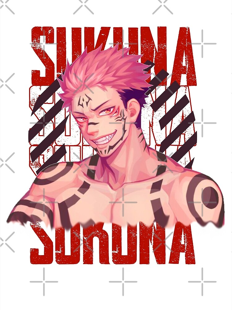 Sukuna Jujutsu Kaisen Poster For Sale By Deniartman Redbubble 