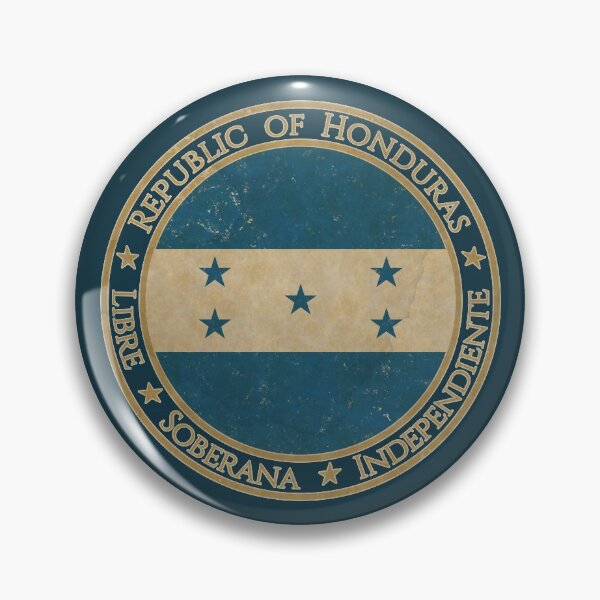 Item preview, Vintage Republic of Honduras USA North America United States Flag designed and sold by DragonXX.