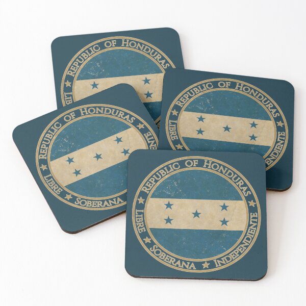 Item preview, Vintage Republic of Honduras USA North America United States Flag designed and sold by DragonXX.