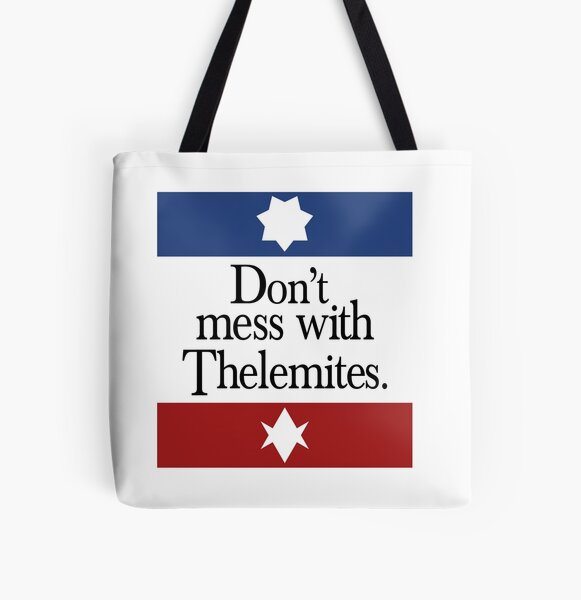 Don't mess with Thelemites All Over Print Tote Bag