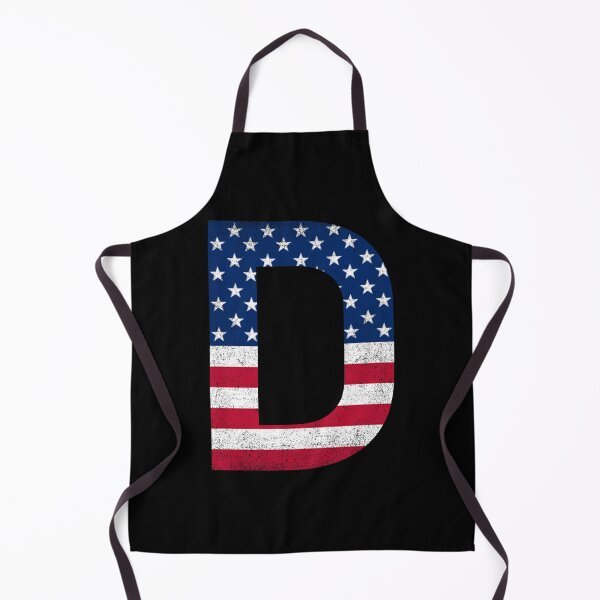 Item preview, Vintage Letter D Capital Alphabet American Flag D Gift designed and sold by Shariss.