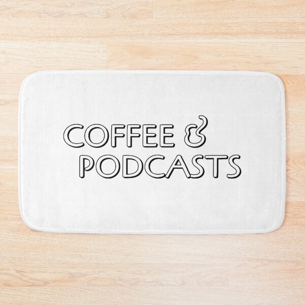 Item preview, Coffee and Podcasts designed and sold by Inspirationmotivation.