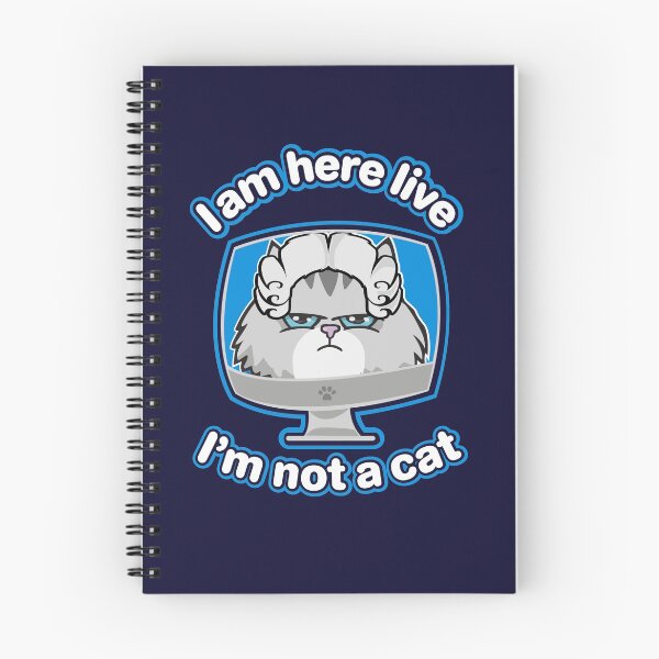 Item preview, I'm here live, I'm not a cat designed and sold by boec gear.
