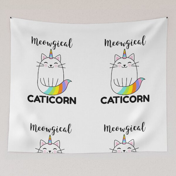 Item preview, Meowgical caticorn designed and sold by DiensDesign.