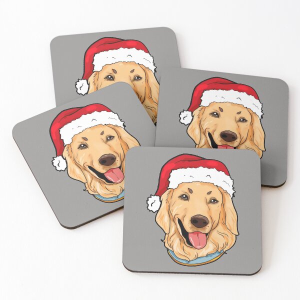 Item preview, golden retriever dog christmas designed and sold by garettabbott.