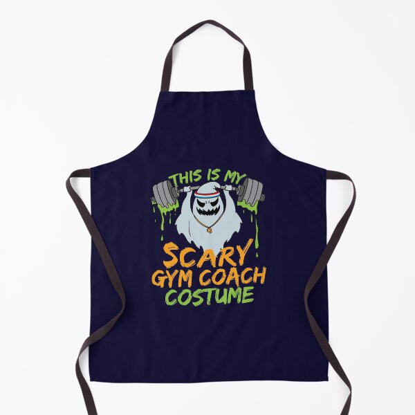 Item preview, This Is My Scary Gym Coach Costume designed and sold by jaygo.