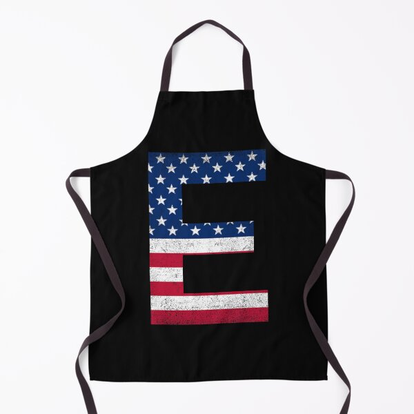 Item preview, Vintage Letter E Capital Alphabet American Flag E Gift designed and sold by Shariss.