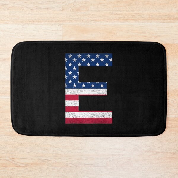 Item preview, Vintage Letter E Capital Alphabet American Flag E Gift designed and sold by Shariss.
