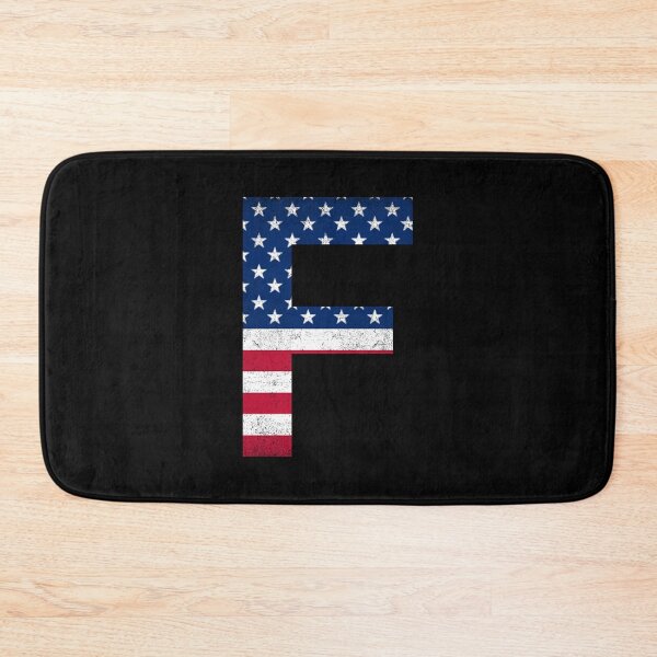 Item preview, Vintage Letter F Capital Alphabet American Flag F Gift designed and sold by Shariss.
