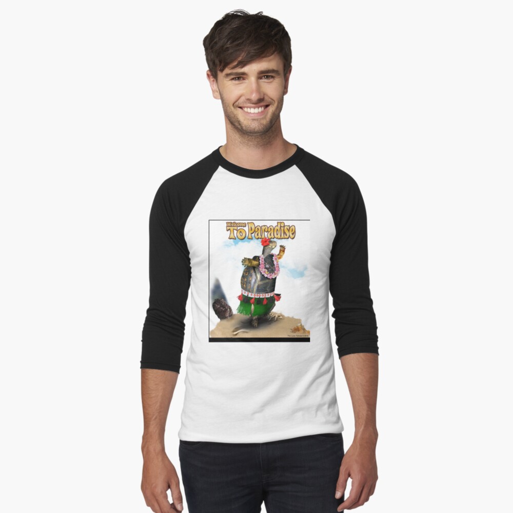 Item preview, Baseball ¾ Sleeve T-Shirt designed and sold by LuckyTortoise.