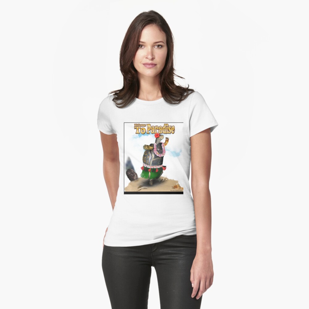Item preview, Fitted T-Shirt designed and sold by LuckyTortoise.