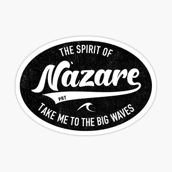 Artikel-Vorschau von THE SPIRIT OF NAZARE, TAKE ME TO THE BIG WAVES USED LOOK BY SUBGIEL, designt und verkauft von SUBGIRL.