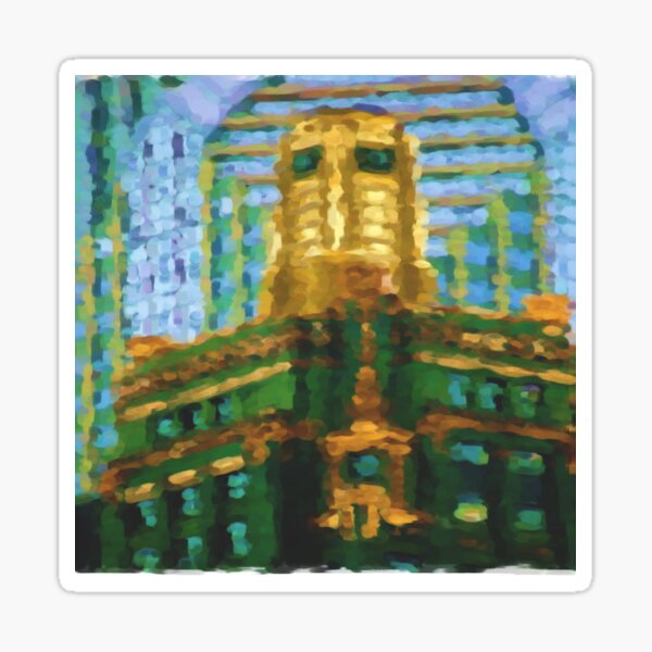 Art Deco - Carbide and Carbon Building Sticker