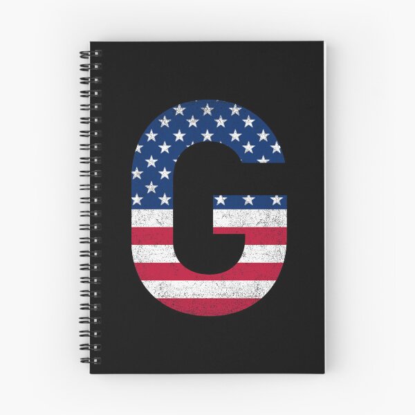 Item preview, Vintage Letter G Capital Alphabet American Flag G Gift designed and sold by Shariss.