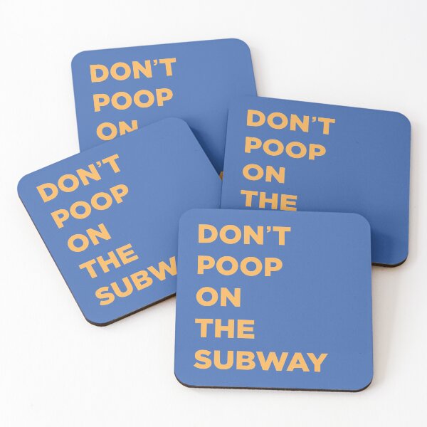 Item preview, b99 dont poop on the subway designed and sold by jennlang.