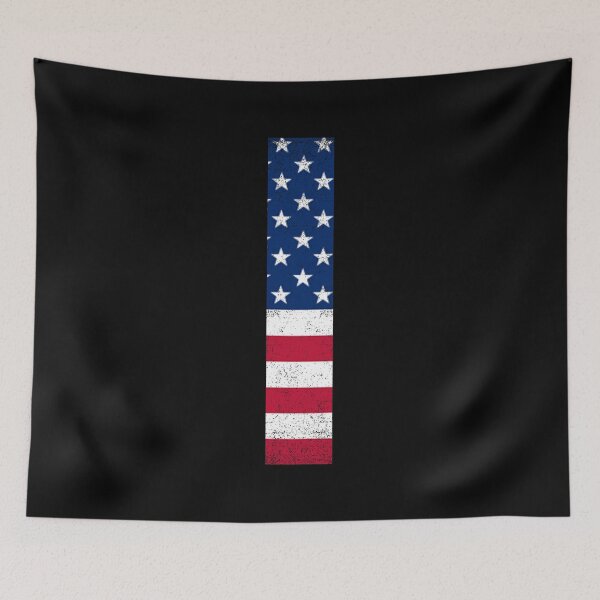 Item preview, Vintage Letter I Capital Alphabet American Flag I Gift designed and sold by Shariss.