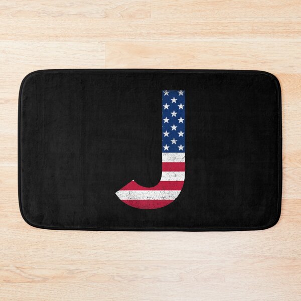 Item preview, Vintage Letter J Capital Alphabet American Flag J Gift designed and sold by Shariss.