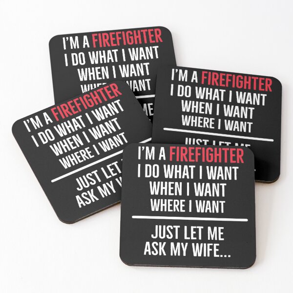 Item preview, Fireman Funny gift firefighter gift funny wife designed and sold by AwesomeWorld1.