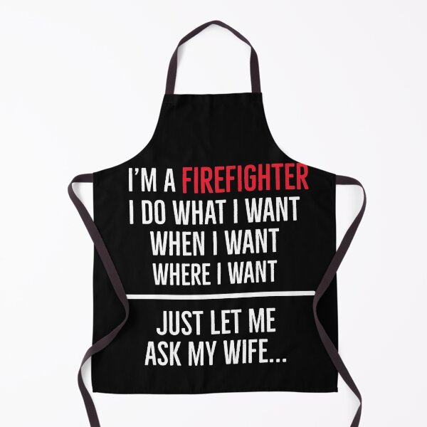 Item preview, Fireman Funny gift firefighter gift funny wife designed and sold by AwesomeWorld1.