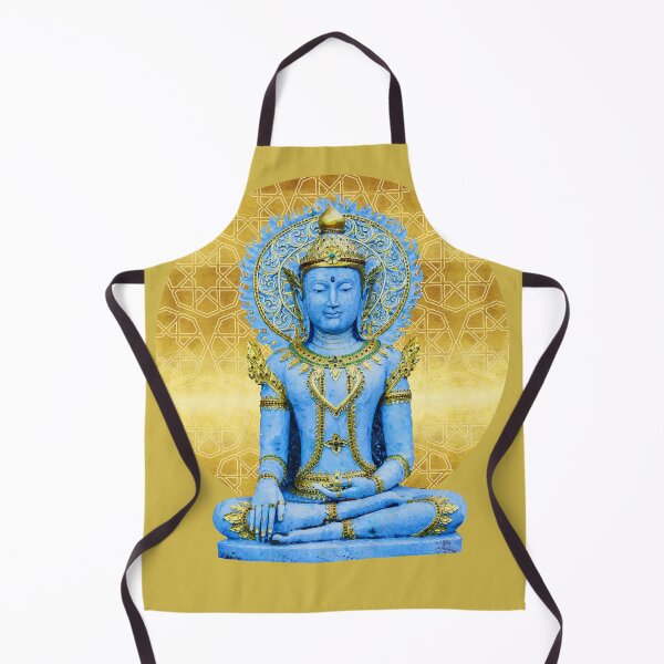 Item preview, Seated Blue Buddha with Golden Mandala designed and sold by Tony  Pinchuck.