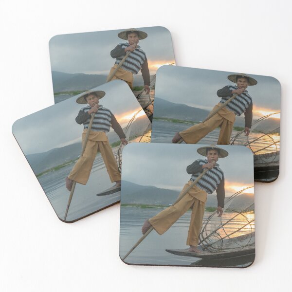 Item preview, Fisherman of Inle Lake designed and sold by Mark Prior.