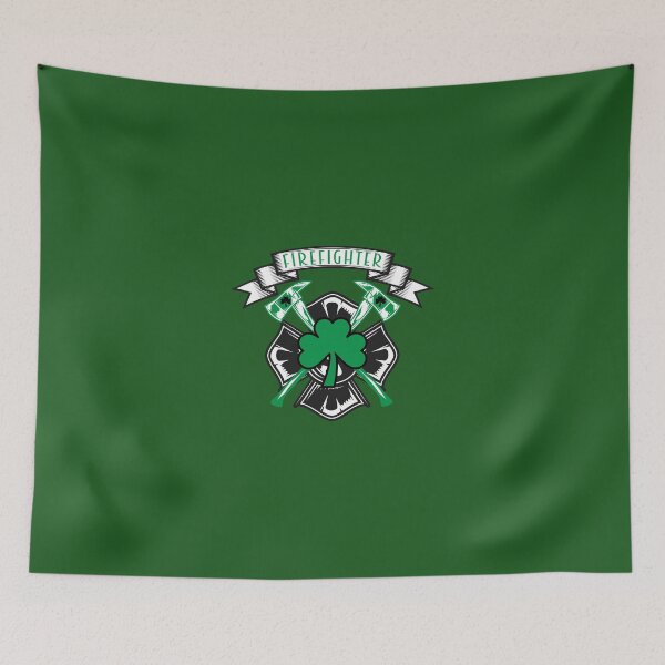 Item preview, Funny Firefighter st Patrick's Day / Irish Firefighter Shamrock St. Patrick's Day / funny gift ideas for Patrick's Day Lovers designed and sold by biigshow.