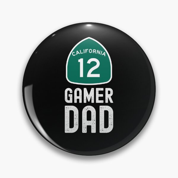 Item preview, California Gamer Dad, Gaming Dad California, Gamer Dad California Gift  designed and sold by BitcoinBros.