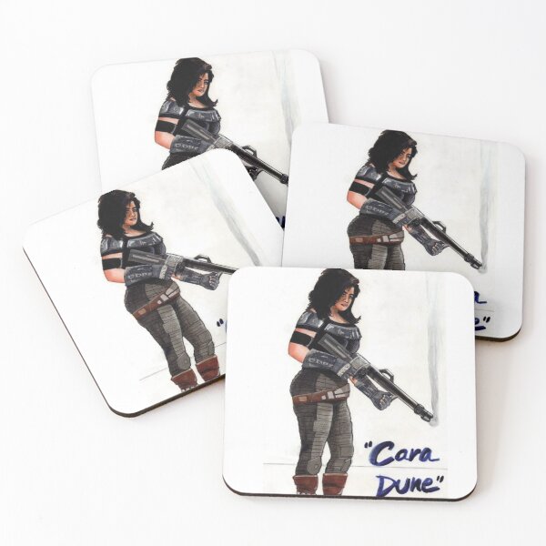Item preview, Cara Dune with gun designed and sold by Drawartista.