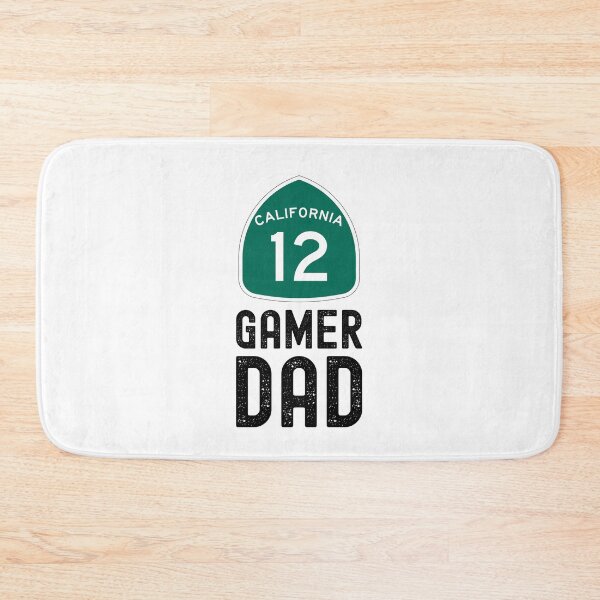Item preview, California Gamer Dad, Gaming Dad California, Gamer Dad California Gift  designed and sold by BitcoinBros.