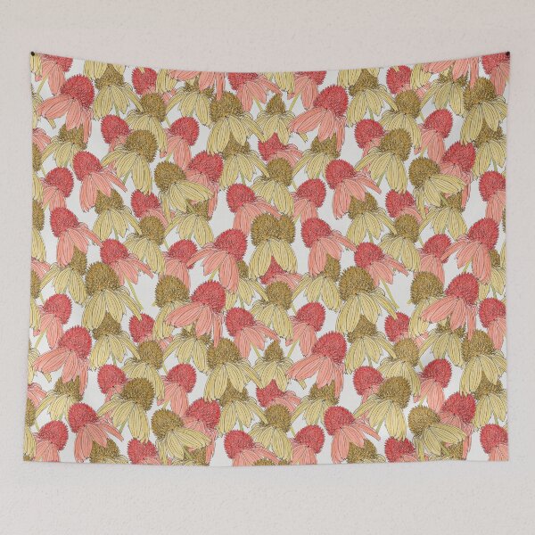 Item preview, echinacea designed and sold by PatternLady.