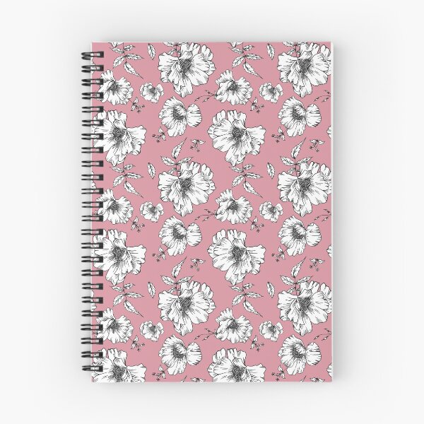 Item preview, Mono Floral Dusty Rose Pink designed and sold by cardtroversial.
