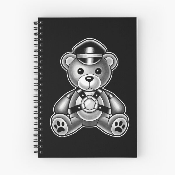 Item preview, Leather teddy bear designed and sold by ericnoseli.