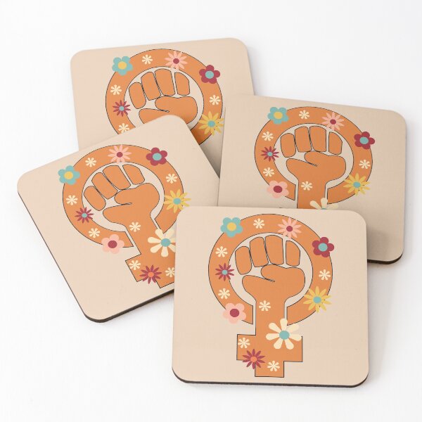 Item preview, Retro Venus Flower Power Fist designed and sold by XXRebellion.