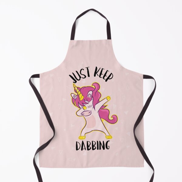 Item preview, Unicorns are cool pattern, Just keep Dabbing Unicorn designed and sold by DiensDesign.