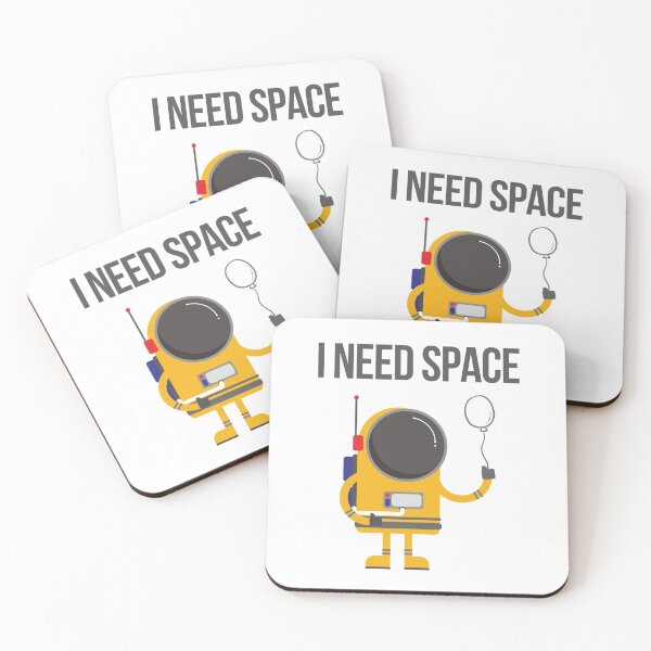 Item preview, I need space- astronaut with balloon designed and sold by NikitaAg.