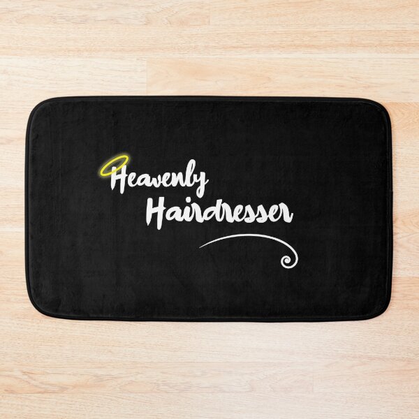 Item preview, Heavenly Hairdresser Funny hairdressing Pun designed and sold by RomeoSketches.