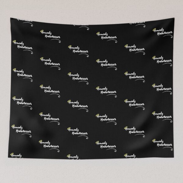 Item preview, Heavenly Hairdresser Funny hairdressing Pun designed and sold by RomeoSketches.