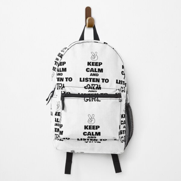Item preview, Keep Calm and Listen to Girl designed and sold by QuotesDogma.