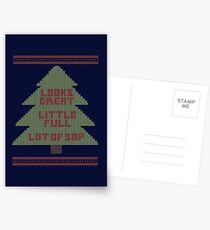 Christmas Vacation Ugly Sweater Postcards