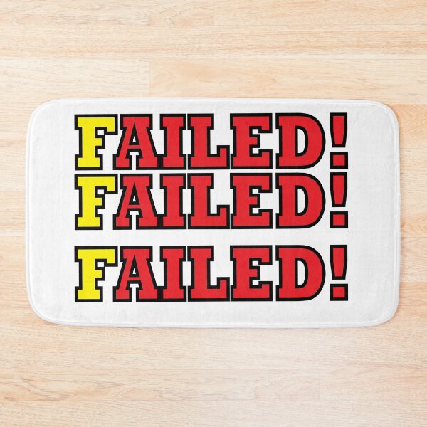 Item preview, FAILED! designed and sold by Positive Mindzet!.