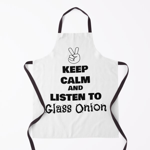 Item preview, Keep Calm and Listen to Glass Onion designed and sold by QuotesDogma.