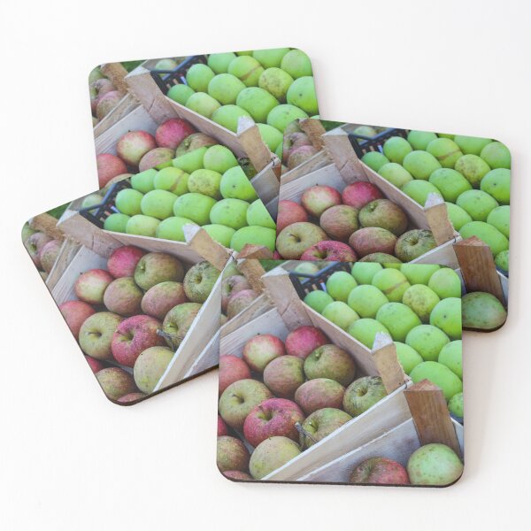 Item preview, Apples after harvest in crates designed and sold by Mahirov Shop.