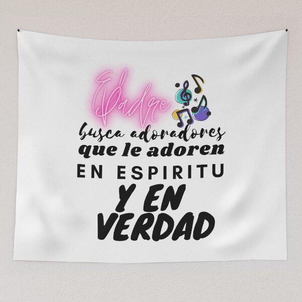 Item preview, El Padre Busca Adoradores designed and sold by wandaosorio.