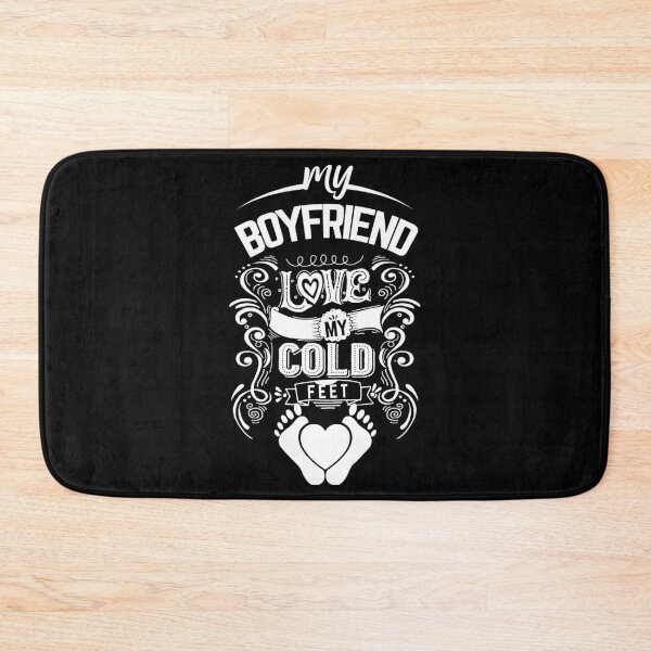 Item preview, My boyfriend loves my cold feet shirts gifts and products designed and sold by glitchman2.